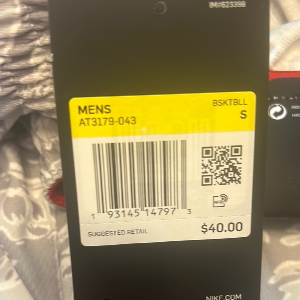 Nike Men's Red Basketball Shorts